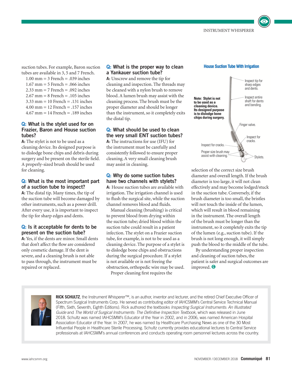 The Ins and Outs of Suction Tubes, page 2